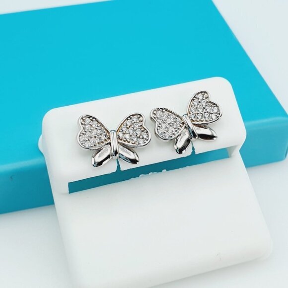 "925 Sterling Silver CZ Beautiful Earrings for Women, 1USPAR4234 - Picture 3 of 11